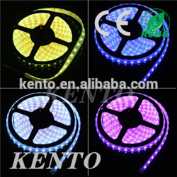 led strip light, SMD 3528, 4.8wm, 60 ledsm, single row，white red green blue RGB ,IIP65 ()
